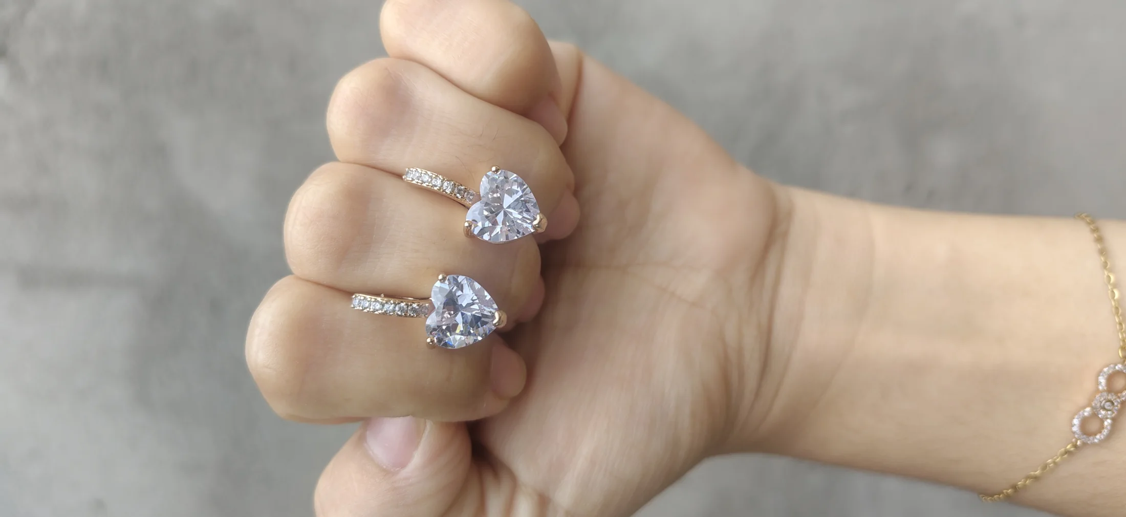 Aros corazón